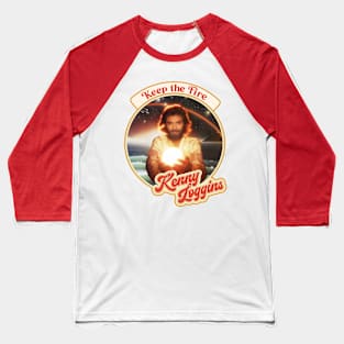 Kenny Loggins Retro Tour Style Design Baseball T-Shirt